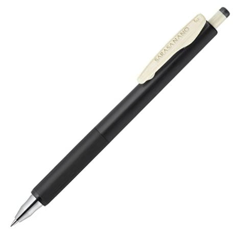 Zebra Sarasa Nano 0.3 Gel Ink Pen - Sepia Black