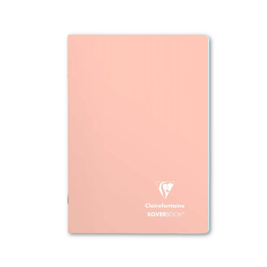 Koverbook Blush Lined Stapled Notebook A5 - Coral