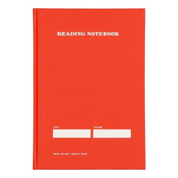 Reading Notebook - Red