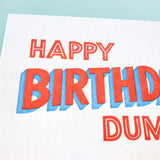 Happy Birthday Dummy