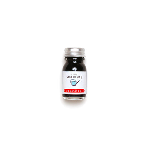 J. Herbin 10ml Bottled Ink - Vert De Gris