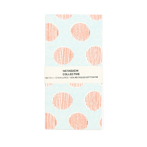 Shima-Maru Red & Blue Large Notecard Set