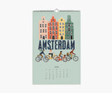 2024 Greetings From Around the World Wall Calendar