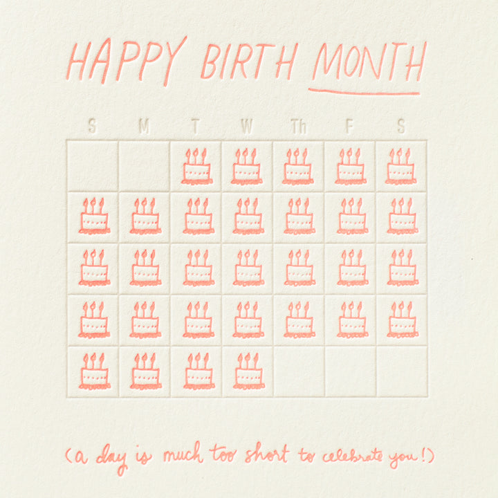 Happy Birth Month