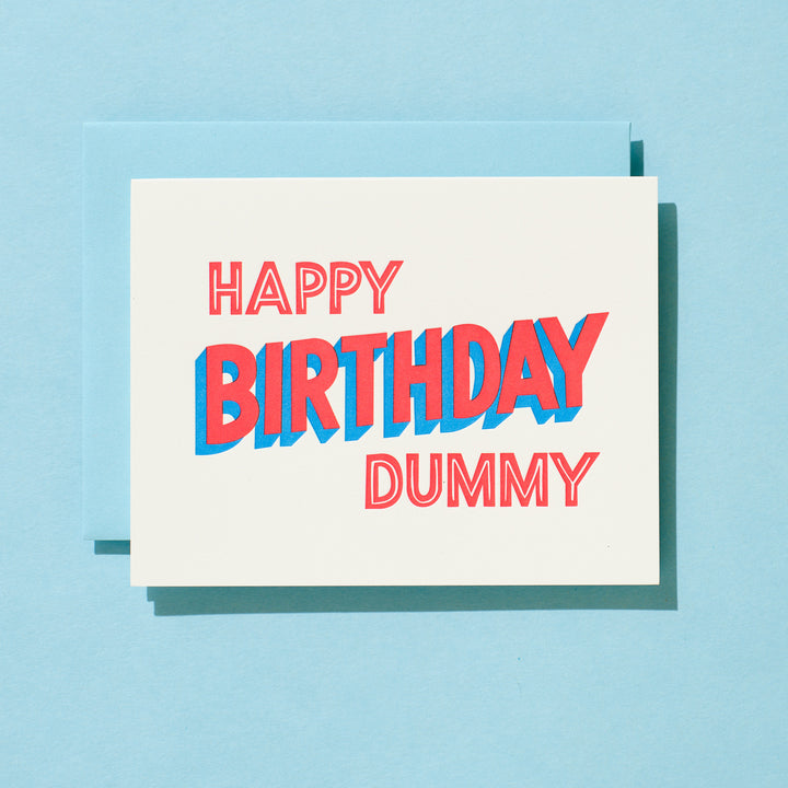 Happy Birthday Dummy