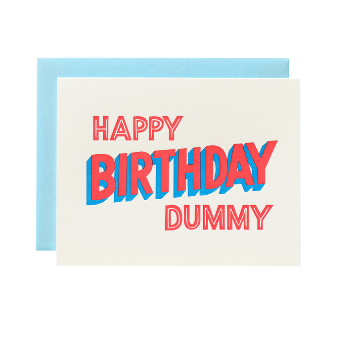 Happy Birthday Dummy