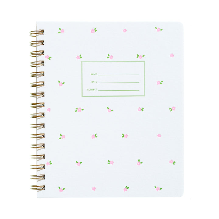 Standard Notebook - Mini Floral Pink