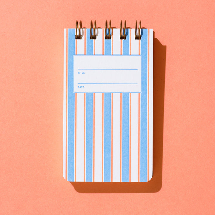 Reporter Notebook - French Stripes