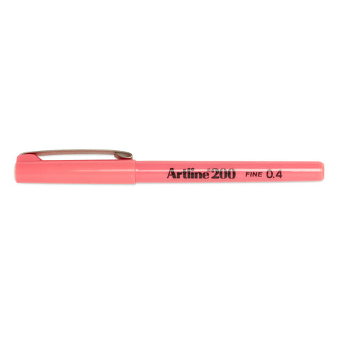 Artline 200 Sign Pen 0.4mm - Pink