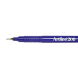Artline 200 Sign Pen 0.4mm - Purple