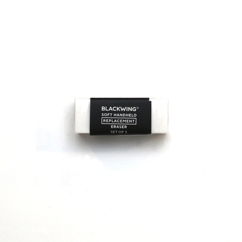 Blackwing Handheld Eraser Refill - Set of 3