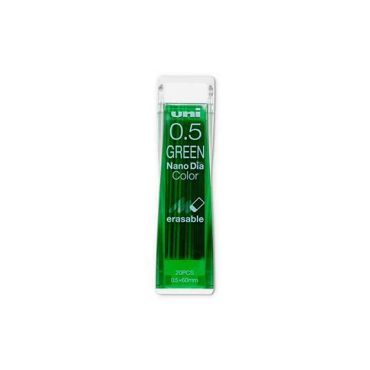 Uni Nano Dia .5mm Lead Refill - Green