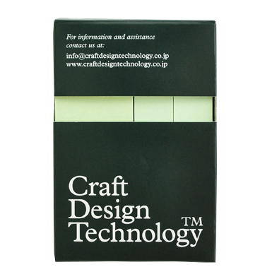 Pale Green Adhesive Notes (Pack of 3) - Craft Design Technology