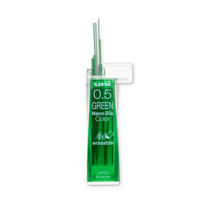 Uni Nano Dia .5mm Lead Refill - Green