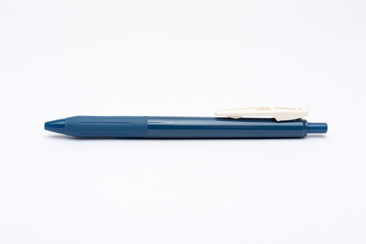 Zebra Sarasa Push Clip Gel Pen - Vintage Blue Grey Ink