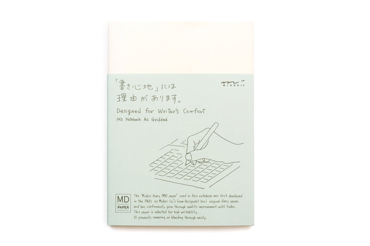 Midori A6 Notebook - Grid