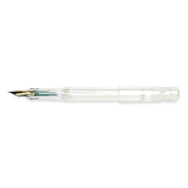 Pilot Kakuno Fountain Pen - Clear - Medium Nib