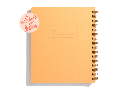Standard Notebook Mustard