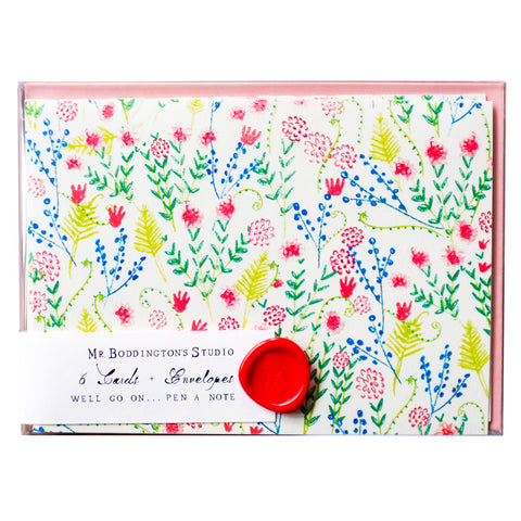 Countryside Wildflowers Boxed Notecards - Set of 6