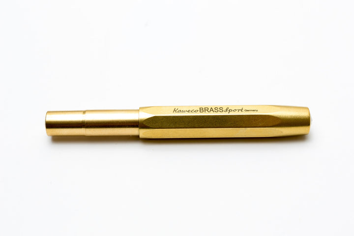 Kaweco Brass Sport Fountain Pen - Fine