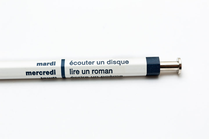 Tous les Jours Ballpoint Pen - White