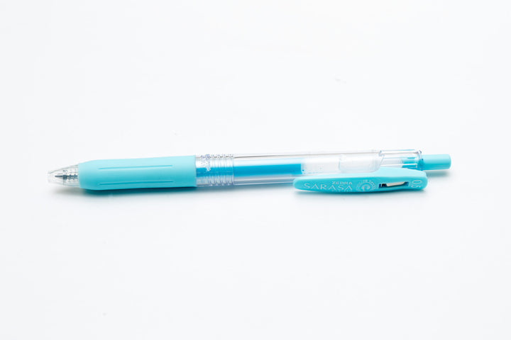 Zebra Sarasa Push Clip Gel Pen - Milk Blue