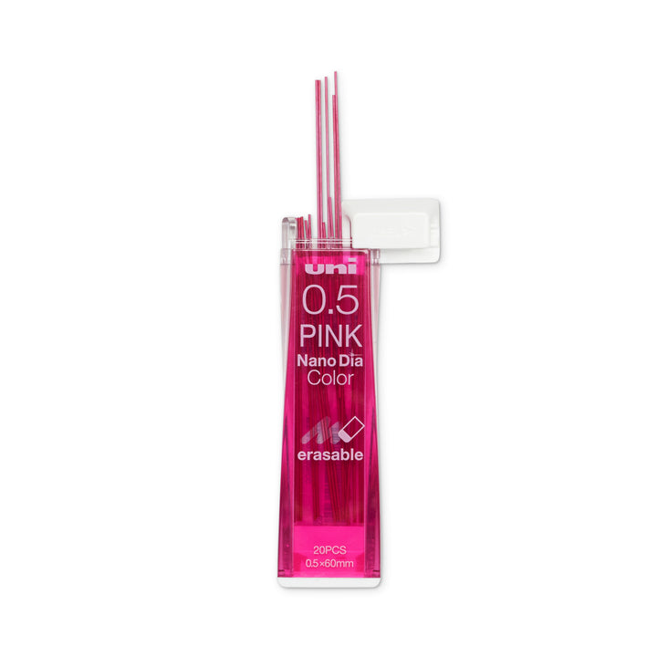 Uni Nano Dia .5mm Lead Refill - Pink