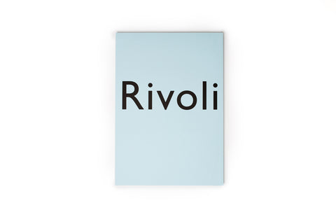 Rivoli Block Writing Pad - A4 Light Blue