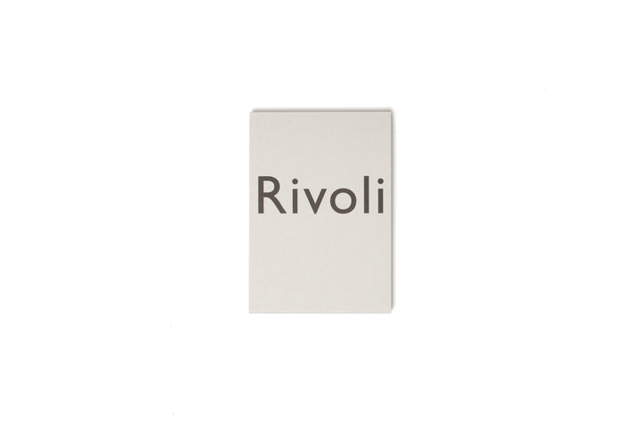 Rivoli Block Writing Pad - A6 Light Grey
