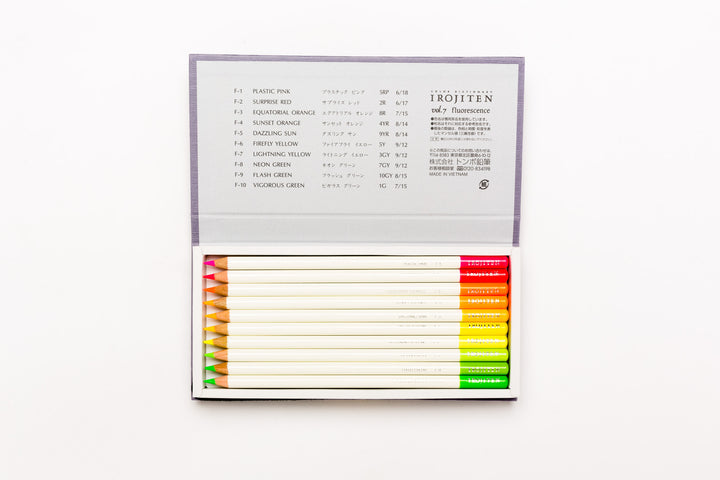 Irojiten Colored Pencils Dictionary, Seascape