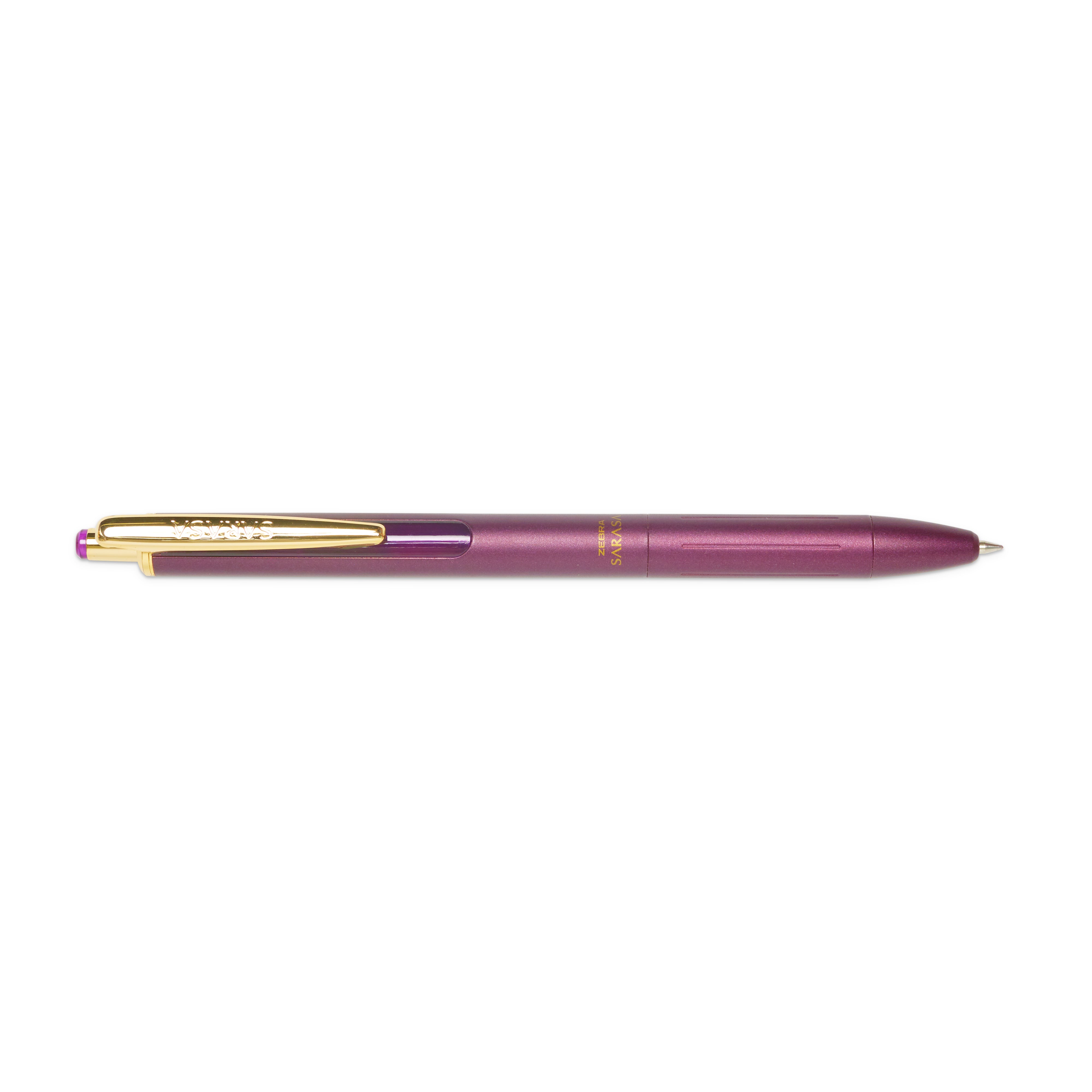 ラベンダー Zebra Sarasa Grand Vintage Gel Pen - Bordeaux Purple – Shorthand