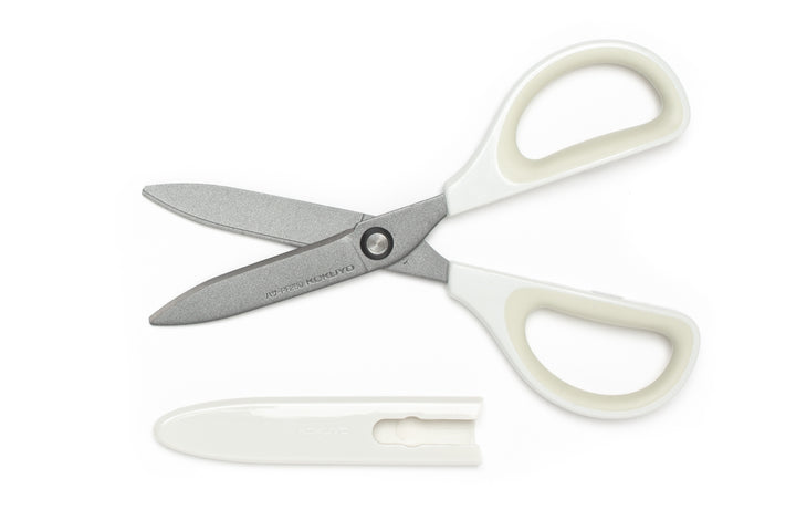 Kokuyo Glueless Saxa Scissors X Fluorine - White