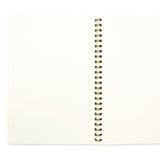 Black Soft Ring A5 Notebook - Grid