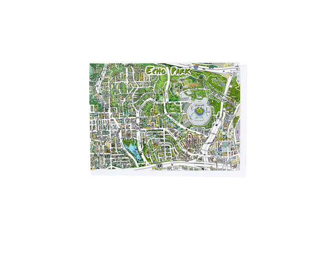 Echo Park Map Card