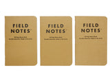 Field Notes Kraft Notebooks - Mixed