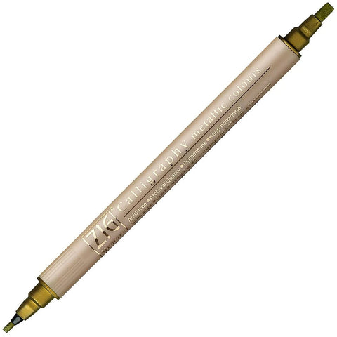 Zig Calligraphy Pen - Gold
