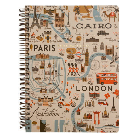 Bon Voyage Notebook - Lined