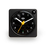 Braun Analog Travel Alarm Clock Black