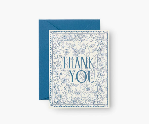 Delft Thank You Card Shorthand