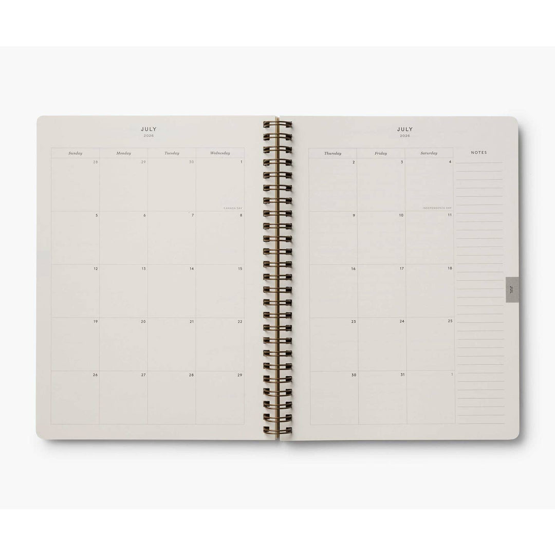 2026 Dahlia 12-Month Softcover Spiral Planner