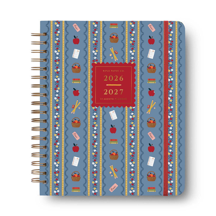 2026-2027 Schoolhouse 17-Month Academic Hardcover Spiral Planner