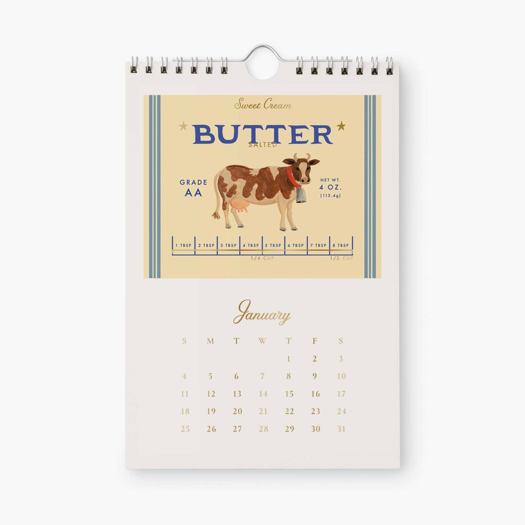 2026 Country Farm Kitchen Calendar