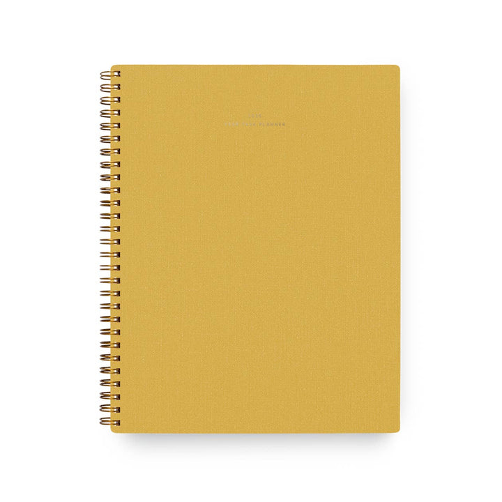 2025 Year Task Planner - Cobalt Yellow