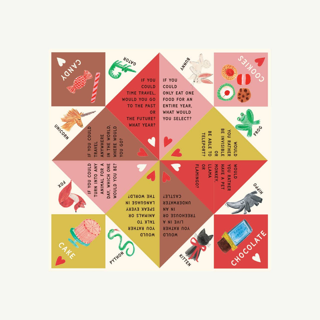 Class Set Valentine's Fortune Tellers