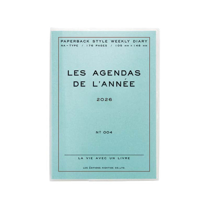 2026 A6 Block Poche Planner - Mint