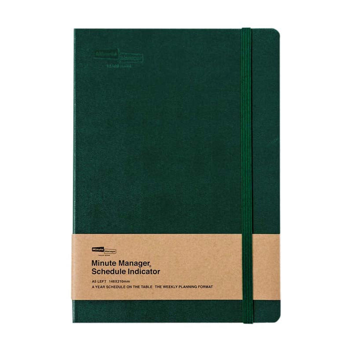 2026 A5 Left Minute Manager - EX Green
