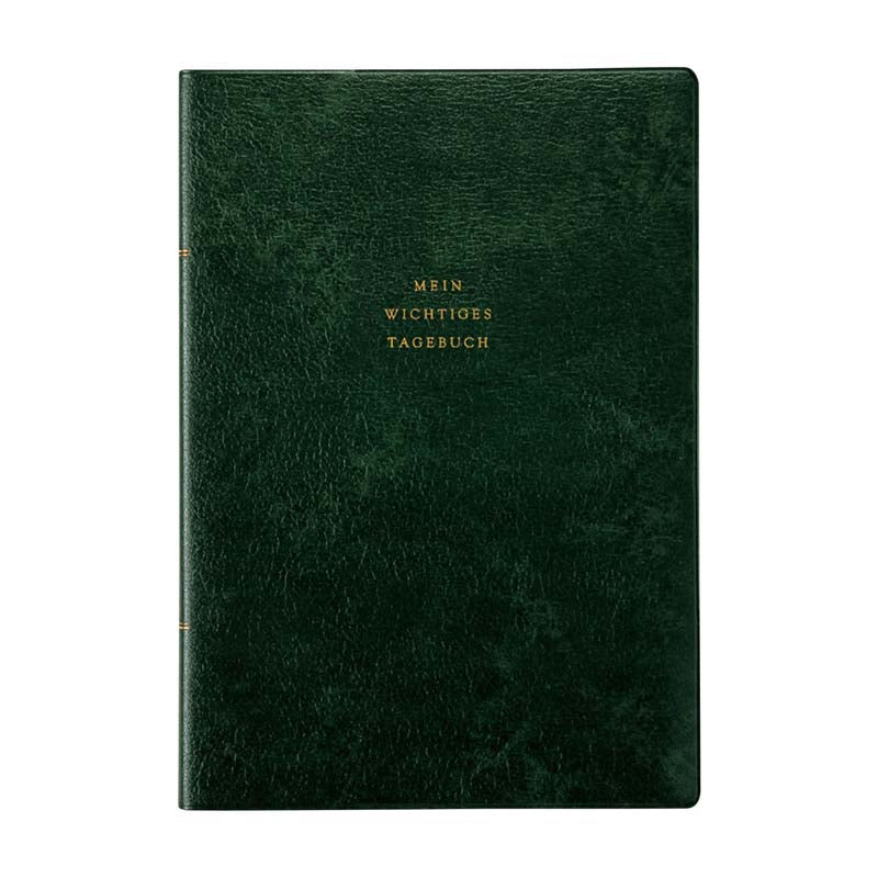 2026 A5 Vertical Planner - Classic Green