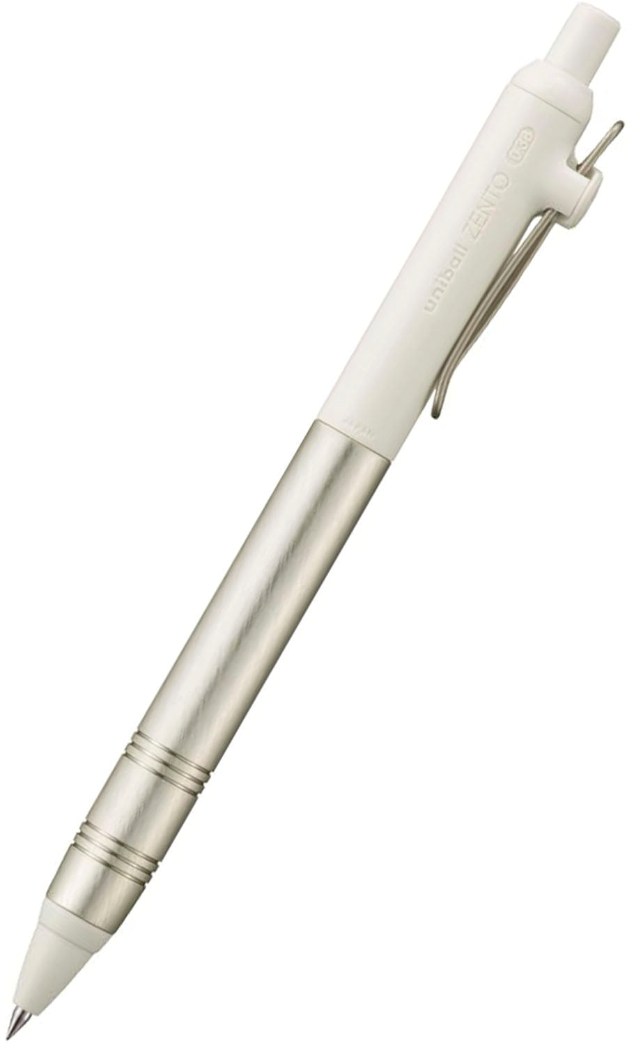 Uni Ball Zento Flow Pen 0.38mm - Birch White