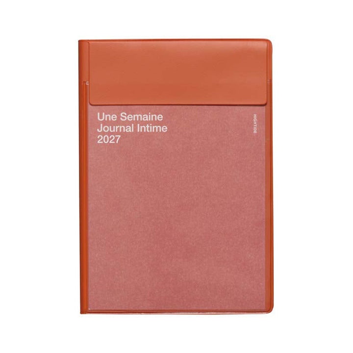 2027 B6 Block Planner - Iris: Orange