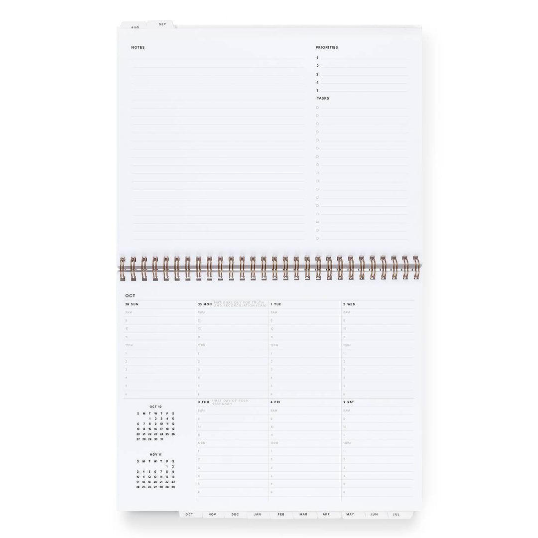 2024-2025 Academic Weekly Task Planner